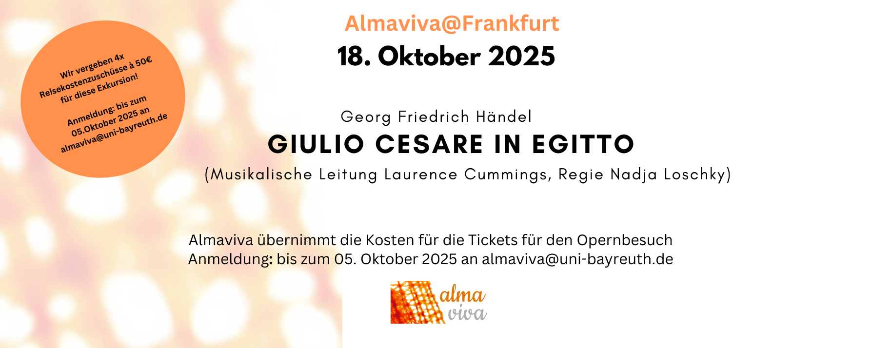 Almaviva@Frankfurt - Exkursion 18. Oktober 2025