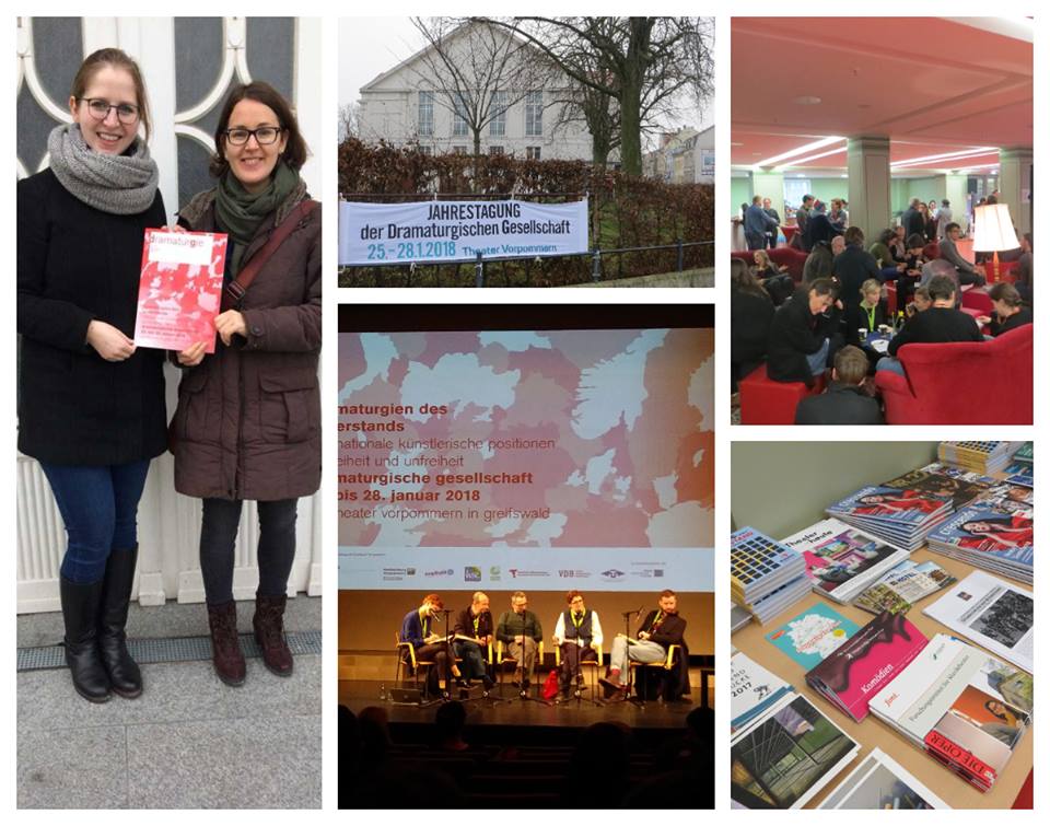 Jahrestagung der Dramaturgischen Gesellschaft, Dramaturgien des Widerstands, Greifswald 2018